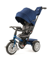 Posh Baby And Out Peak  Kids Bentley Trike 6 In 1 Convertible Stroller Trike In Dark Blue