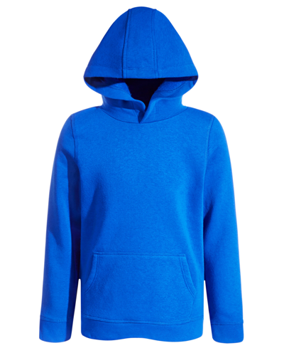 Id Ideology Kids' Big Boys Solid Pullover Hoodie, Created For Macy's In Deep Cobal