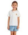Volcom Little Girls Last Party T-shirt In Star White
