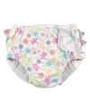 GREEN SPROUTS BABY GIRLS RUFFLE SNAP ABSORBENT SWIM DIAPER