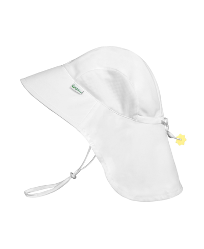 Green Sprouts Baby And Toddler Neutral Adventure Sun Protection Hat In White