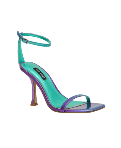 Nine west turquoise heels deals