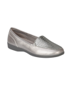 Easy Spirit Women's Devitt Loafers Women's Shoes In Metallic Pewter