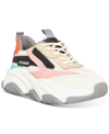 Steve Madden Women's Possession Chunky Lace-up Sneakers In Grey Multi