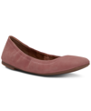 LUCKY BRAND WOMEN'S JUTHRO SNIP-TOE BALLET FLATS WOMEN'S SHOES