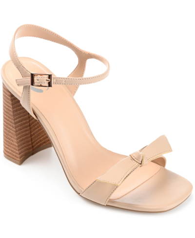 Journee Collection Women's Dianne Sandals Women's Shoes In Nude
