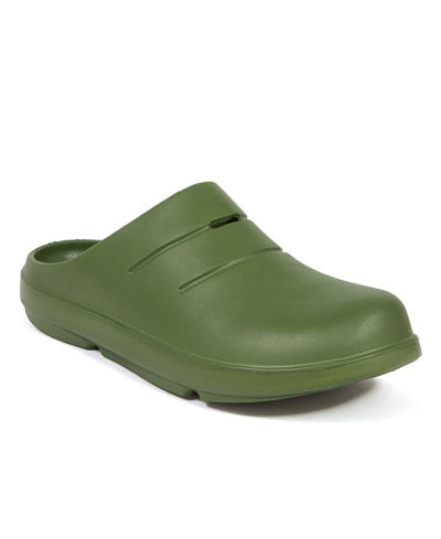 Deer Stags Men's Winston Comfort Cushioned Clogs Slippers Men's Shoes In Sage