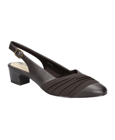 Easy Street Women's Bates Slingback Pumps In Brown