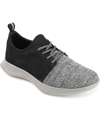 Thomas & Vine Men's Hadden Knit Casual Sneakers Men's Shoes In Black