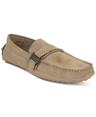 Unlisted Kenneth Cole  Men's Wister Belt Slip On Driving Loafers In Taupe