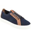 Thomas & Vine Gordon Knit Casual Sneaker In Navy
