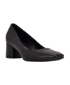 Calvin Klein Women's Women's Alanta Dress Pump In Black Leather