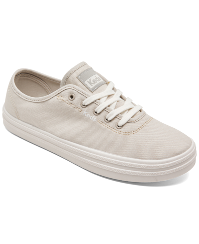 Keds Women's Breezie Canvas Casual Sneakers From Finish Line In Gray