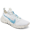 Nike Men's Space Hippie 01 Casual Sneakers From Finish Line In White/blue