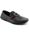 GUESS MEN'S ASKERS POD DRIVER WITH G ORNAMENT SLIP ON SLIPPERS