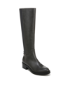 Lifestride Bristol Riding Boot In Stone Grey Faux Leather