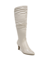 Lifestride Glory Knee High Boot In Almond Milk Fabric/faux Leather