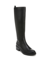Lifestride Karter Riding Boot In Black Faux Leather