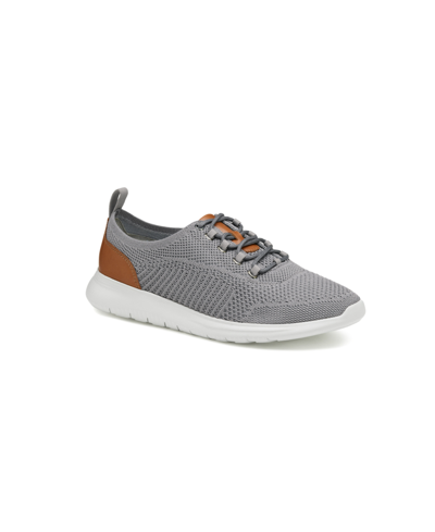 Johnston & Murphy Kids' Little Boys Amherst Knit Sneakers In Gray