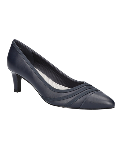 Easy Street Women's Nobel Pumps Women's Shoes In Navy