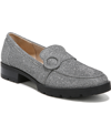 Lifestride Lolly Lug Sole Loafer In Pewter Fabric