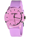 Spgbk Watches Unisex Seabrook Lavender Silicone Strap Watch 44mm In Lavender