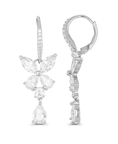 Macy's Dangling Earrings In 14k Gold Or Rose Gold Plated Or Sterling Silver