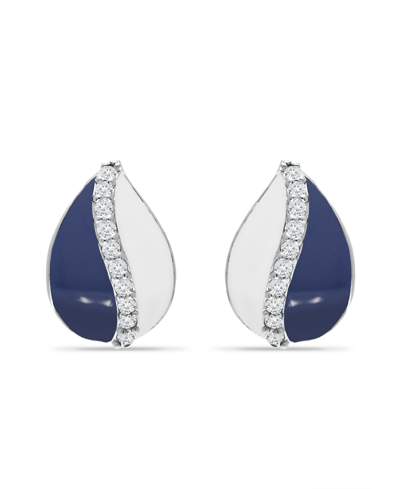 Giani Bernini Cubic Teardrop Huggie Hoop Earrings, Sterling Silver Or 18k Gold Over Silver