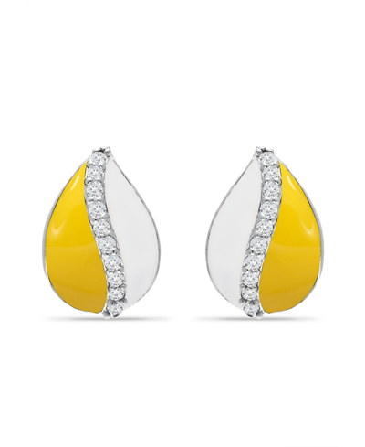 Giani Bernini Cubic Teardrop Huggie Hoop Earrings, Sterling Silver Or 18k Gold Over Silver