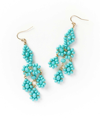 Matr Boomie Cascade Earrings In Turquoise