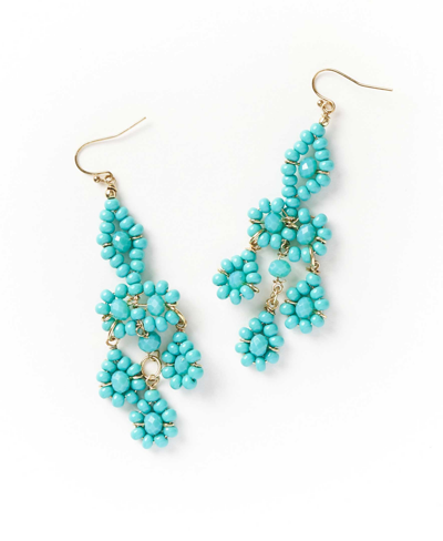 Matr Boomie Cascade Earrings In Turquoise