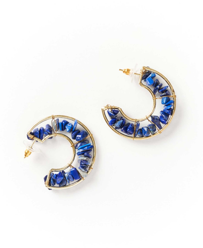 Matr Boomie Sodalite Earrings In Blue