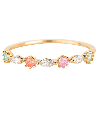 Girls Crew Pastel Rosie Ring In Gold-plated