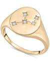 WRAPPED DIAMOND VIRGO CONSTELLATION RING (1/20 CT. T.W.) IN 10K GOLD, CREATED FOR MACY'S