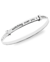 RHONA SUTTON LITTLE STAR CHILDREN'S WATCH OVER YOU BANGLE IN STERLING SILVER 3-5 YEARS