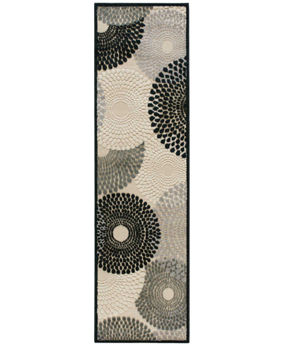 Long Street Looms Closeout!  Chimeras Chi04 2'3" X 8' Runner Rug In Ivory