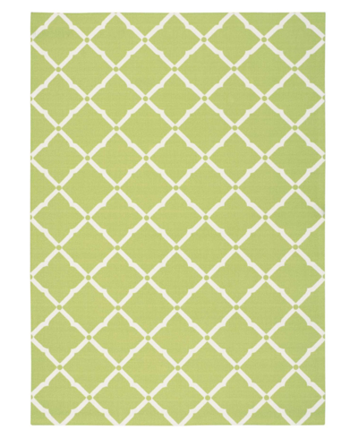 Long Street Looms Backyard Bac091 7'9" X 10'10" Outdoor Area Rug In Sage