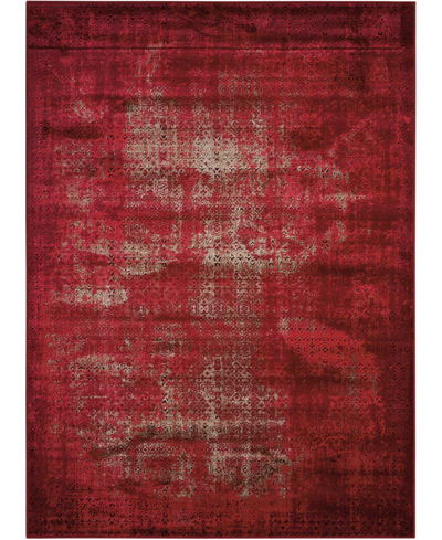 Long Street Looms Fate Fat01 5'3" X 7'4" Area Rug In Red