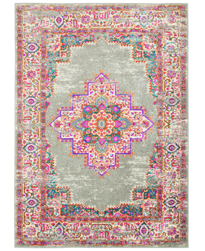 Long Street Looms Zeal Zea03 5'3" X 7'3" Area Rug In Gray