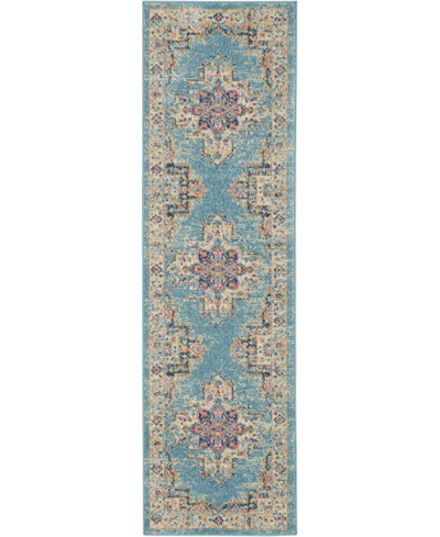 Long Street Looms Zeal Zea03 2'2" X 7'6" Runner Rug In Mist