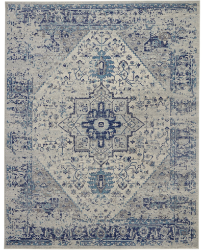 Long Street Looms Peace Pea06 8'10" X 11'10" Area Rug In Multi