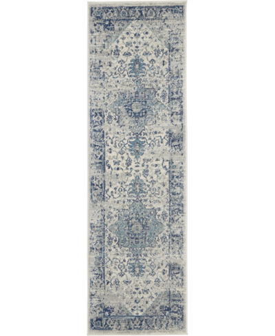 Long Street Looms Peace Pea06 2'3" X 7'3" Runner Rug In Multi