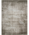 Long Street Looms Fate Fat01 3'9" X 5'9" Area Rug In Silver