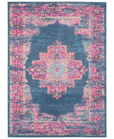 Long Street Looms Zeal Zea03 5'3" X 7'3" Area Rug In Blue