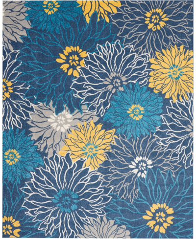 Long Street Looms Zeal Zea17 8' X 10' Area Rug In Blue