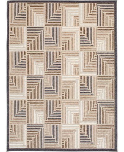 Northern Weavers Britta Bri-05 5'3" X 7' Outdoor Area Rug In Ivory