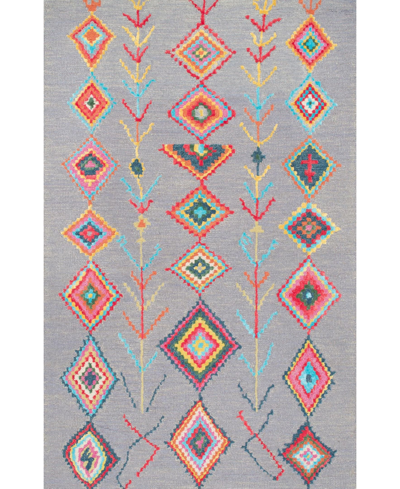 Nuloom San Miguel Hand Tufted Belini 5' X 8' Area Rug In Gray