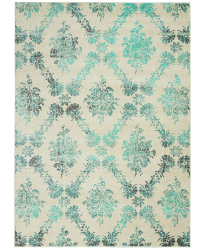 Long Street Looms Peace Pea09 4' X 6' Area Rug In Ivory