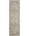 Long Street Looms Peace Pea06 2'3" X 7'3" Runner Rug In Ivory