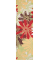 Long Street Looms Backyard Bac022 2'3" X 8' Runner Rug In Green